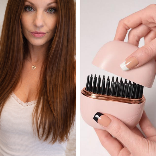 Straight Hair in Minutes-Anywhere!!