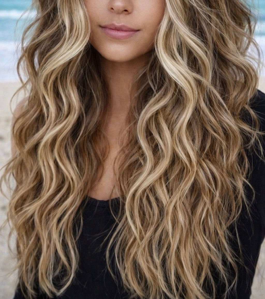 Effortless Beach Waves in Minutes (No Salon Needed) 💖