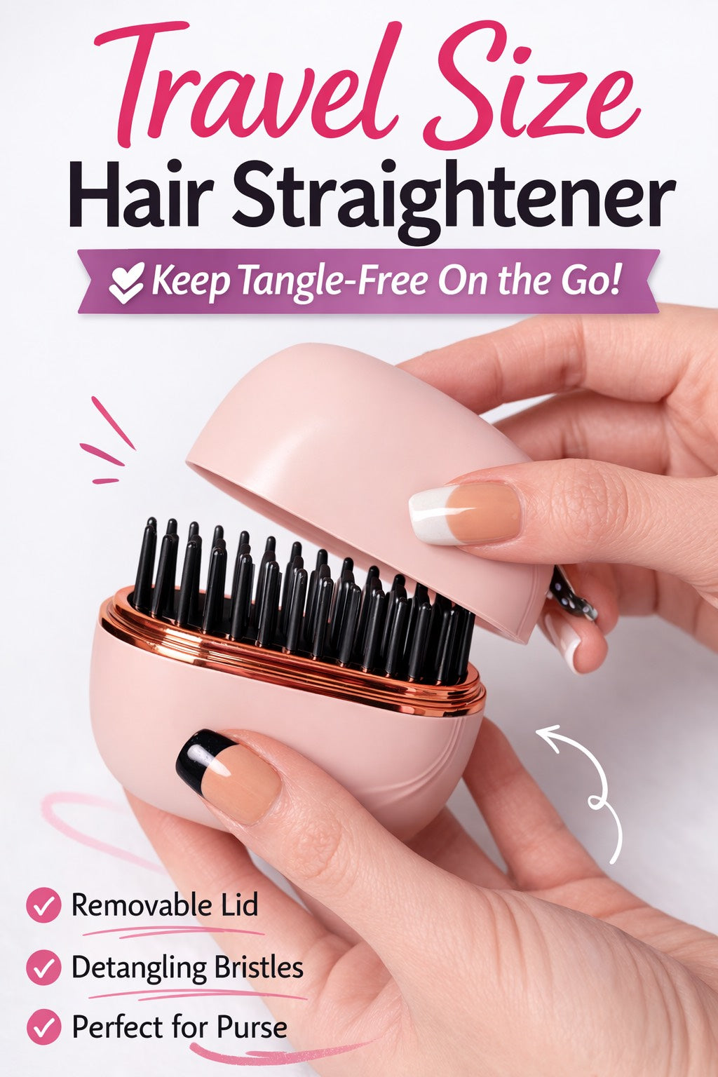 Mini Pocket Hair Straightener