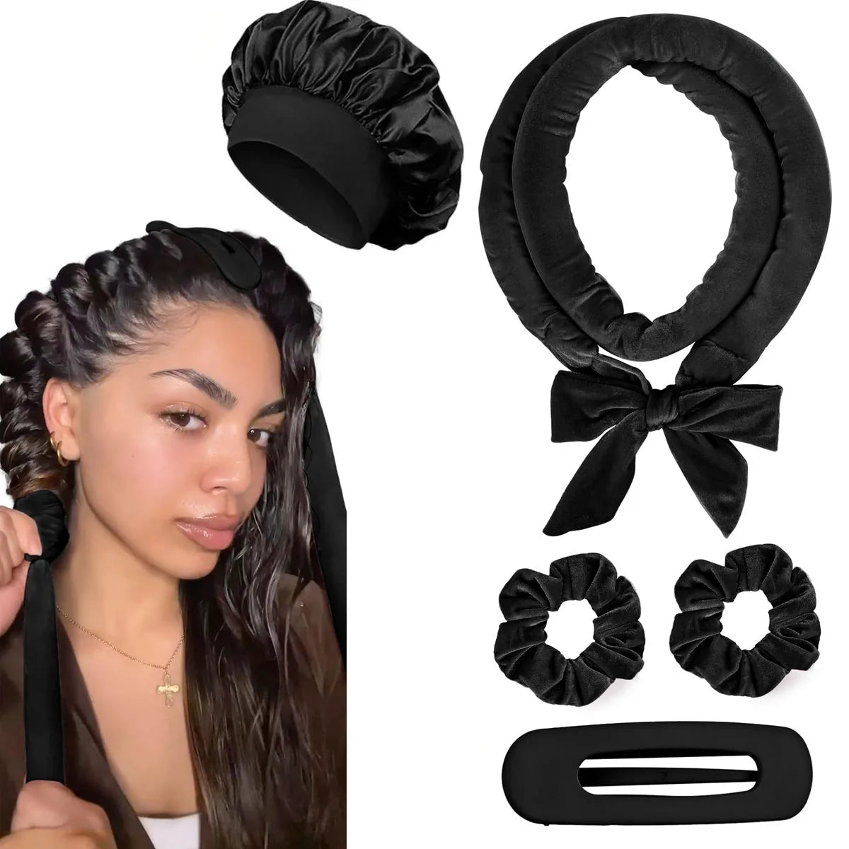 Wake Up With Perfect Curls Everytime-NO Heat!!
